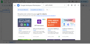 ChatGPT et Google Sheets : Boostez Votre Productivité ! 3 chatgpt et google sheets