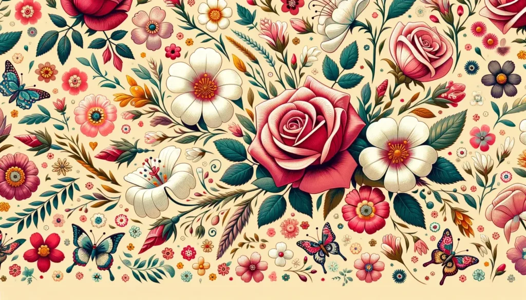 Chambre de fille : 5 idées innovantes pour une décoration fleurie 4 Les motifs fleuris