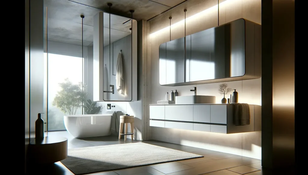 Meuble Salle de Bain en 2024 : Tendances, Conseils et Astuces 4 Meubles suspendus