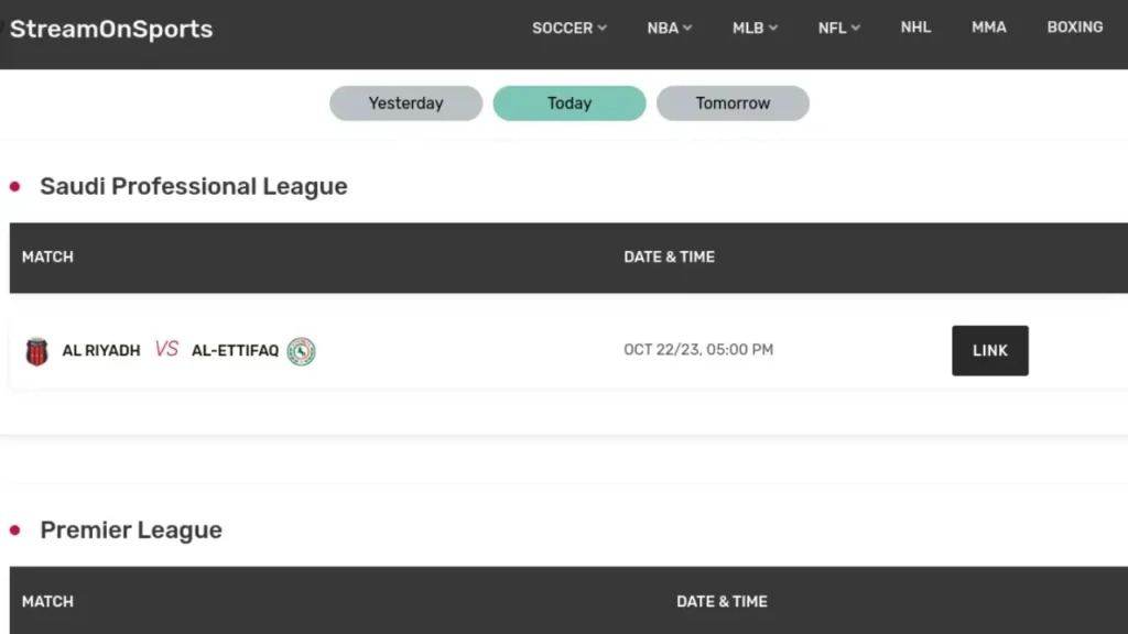 Les 8 Meilleurs Sites de streaming foot Gratuits : Voir les Matchs en Direct 9 Sites de streaming foot Gratuits