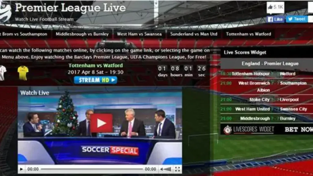 Les 8 Meilleurs Sites de streaming foot Gratuits : Voir les Matchs en Direct 7 Sites de streaming foot Gratuits