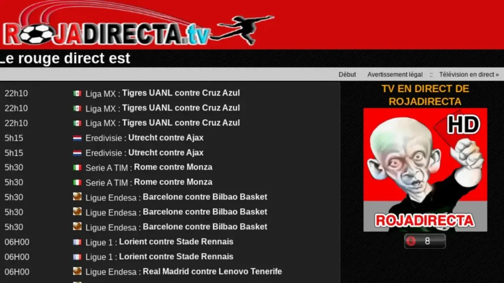 Les 8 Meilleurs Sites de streaming foot Gratuits : Voir les Matchs en Direct 3 Sites de streaming foot Gratuits