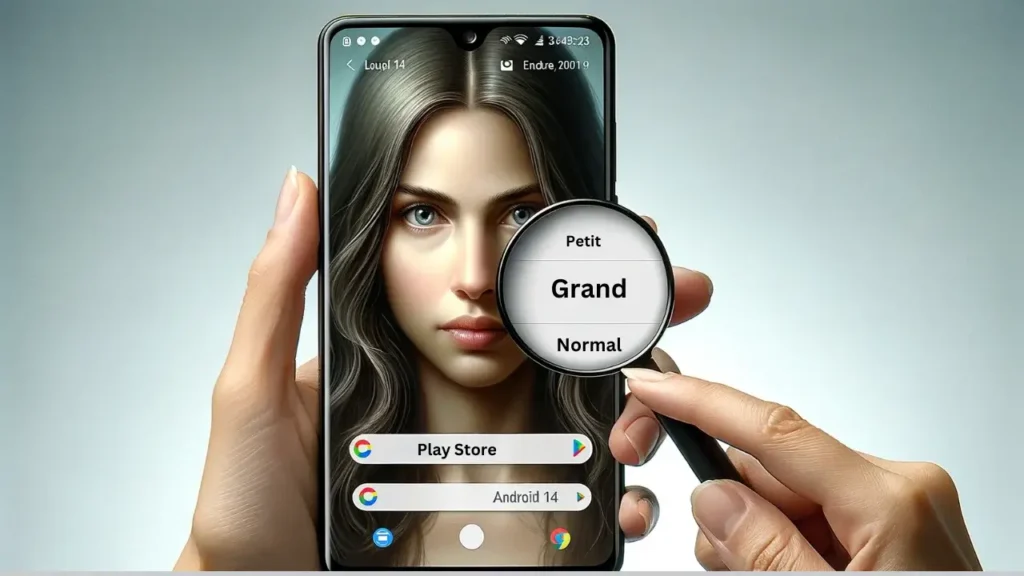 Android 14 : Comment Ajuster facilement la police pour une lisibilité 3 police android 14