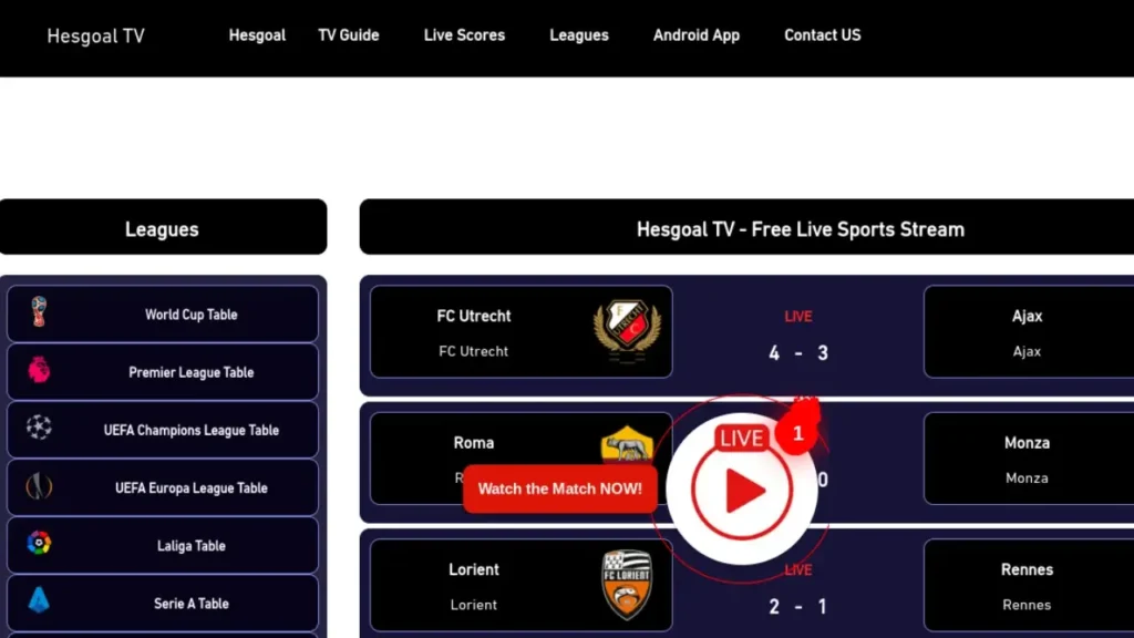 Les 8 Meilleurs Sites de streaming foot Gratuits : Voir les Matchs en Direct 8 Sites de streaming foot Gratuits
