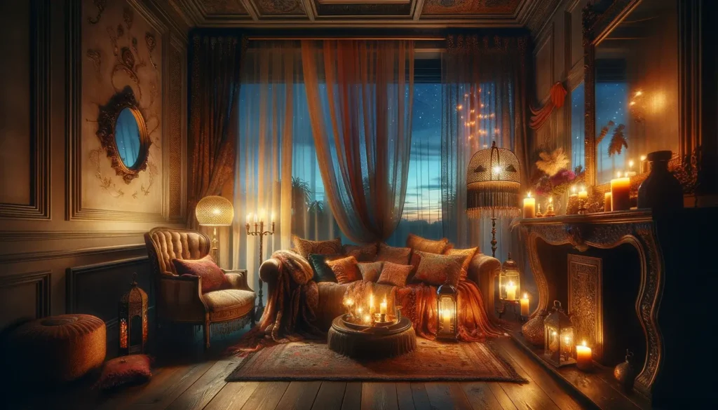 Salon Bohème Chic : Clés pour une Ambiance Cosy et Élégante 2 Salon Bohème Chic