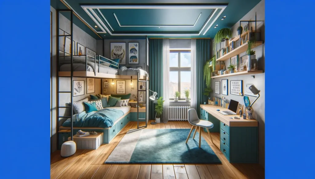 Chambre d'Ado : Astuces pour un Espace à la fois Tendance et Fonctionnel 4 Les Couleurs dans la Chambre Ado