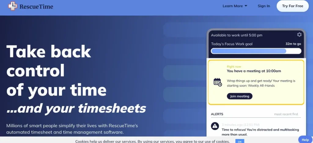 Les 12 Meilleures Applications Mobiles qui Changeront Votre Vie à Jamais 10 RescueTime