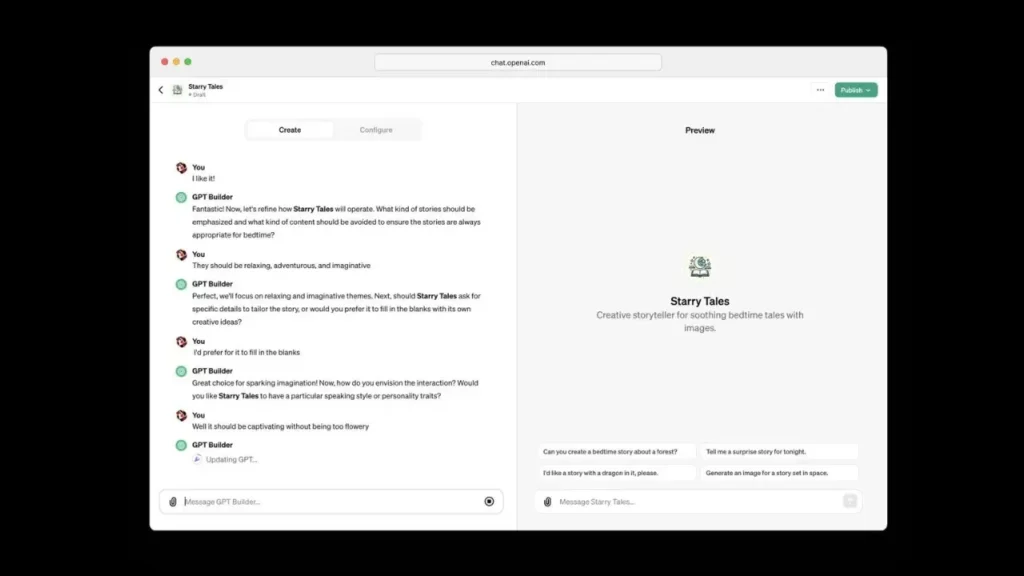 OpenAI annonce des GPT personnalisables pour les entreprises et les consommateurs 2 GPT personnalisables