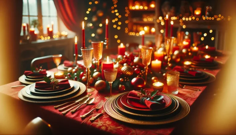 Décoration de Table : Astuces pour des Dîners Élégants et Festifs 2 Décoration de Table