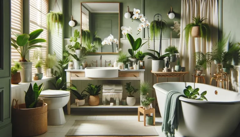 Plantes pour la Salle de Bain : Guide de Sélection et d'Entretien 1 Plantes pour la Salle de Bain
