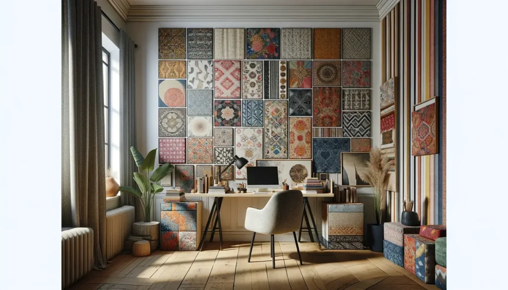 Décoration Murale : Idées Créatives avec Tissus et Textiles 4 décoration murale