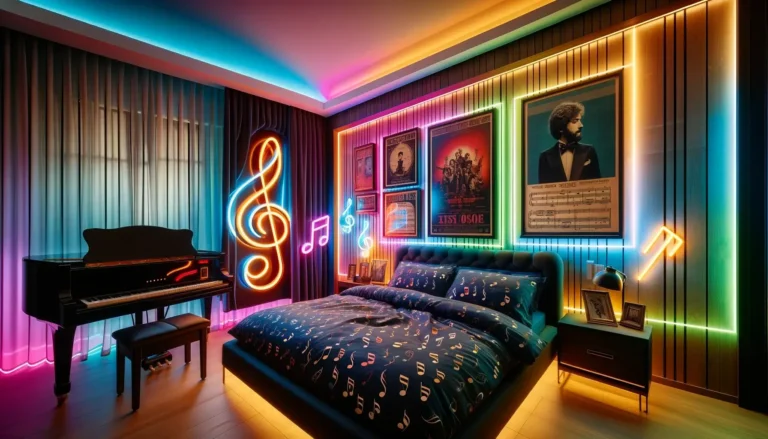 Décoration de Chambre sur le Thème Musical : Astuces et Idées Créatives 10 Décoration de Chambre : Thème Musical
