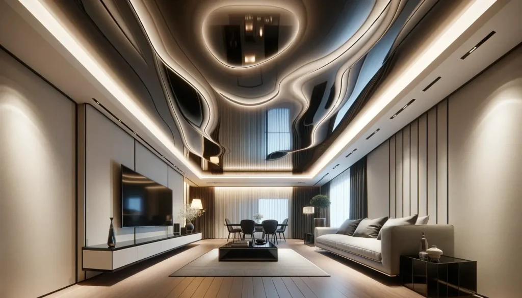 Plafond Tendu : Guide Pratique pour le Choix et l'Installation 4 Plafond Tendu en PVC