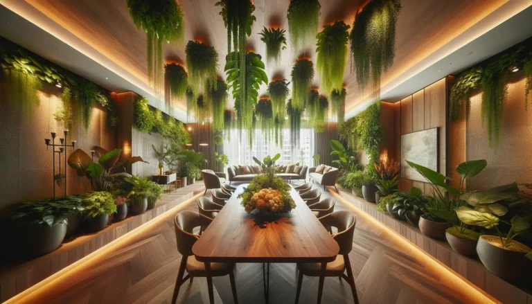 Plantes grimpantes dans la décoration intérieure : Astuces et styles tendance 2 Plantes grimpantes déco