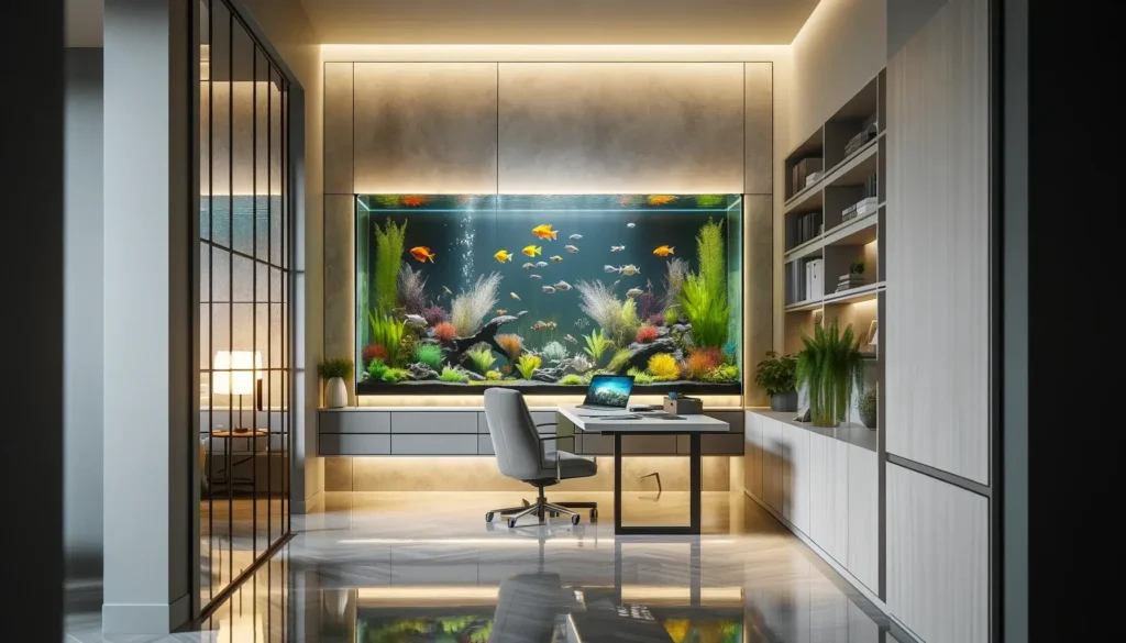 Décoration Aquarium : Idées Créatives pour Intégrer un Aquarium dans Votre Intérieur 2 Décoration Aquarium