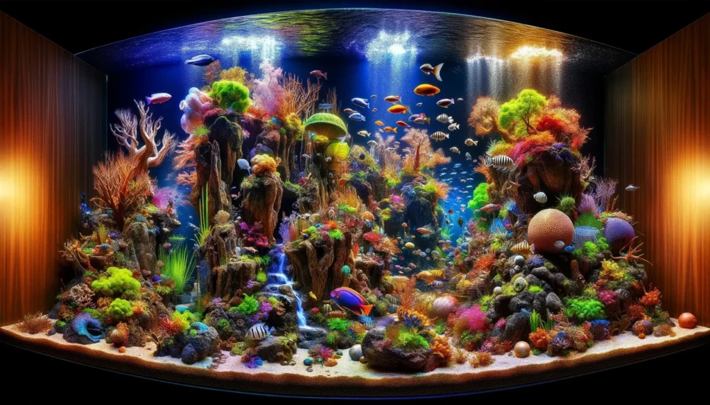 Décoration Aquarium : Idées Créatives pour Intégrer un Aquarium dans Votre Intérieur 7 Idée Décoration Aquarium