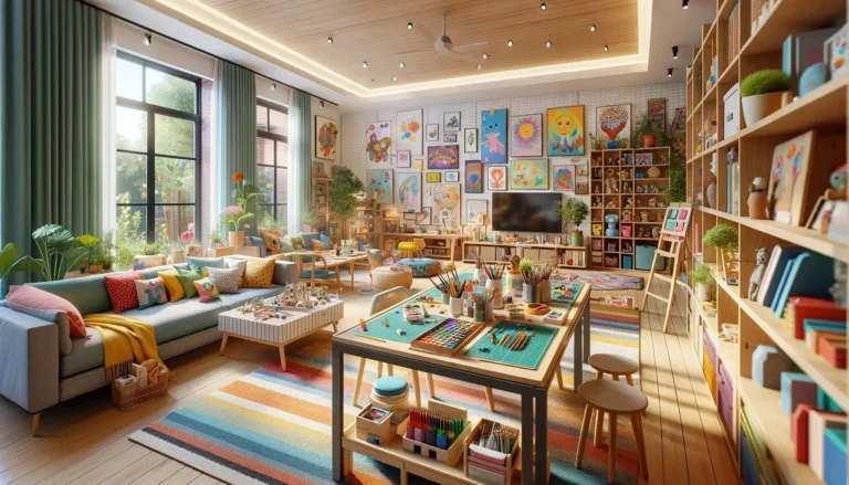 Family Room : Créer un Espace de Loisirs Créatifs pour Toute la Famille 17 Family Room