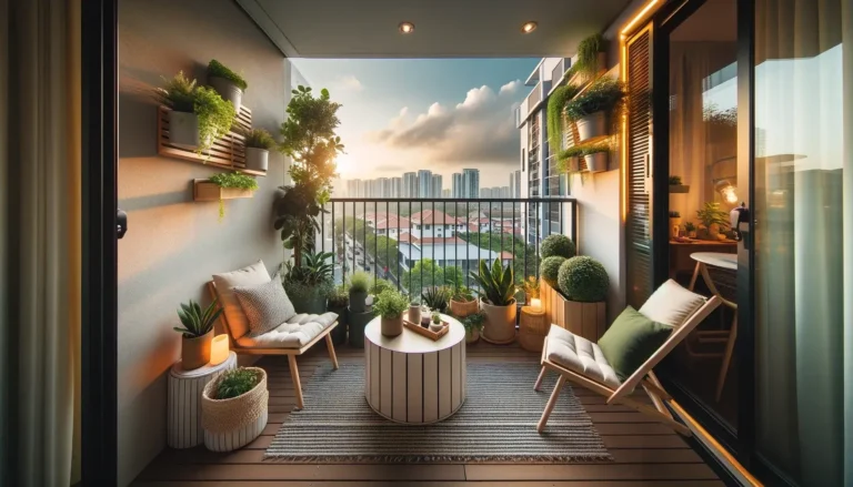 Décoration de Balcon : Idées pour un Espace Cosy et Fonctionnel 12 Décoration de Balcon