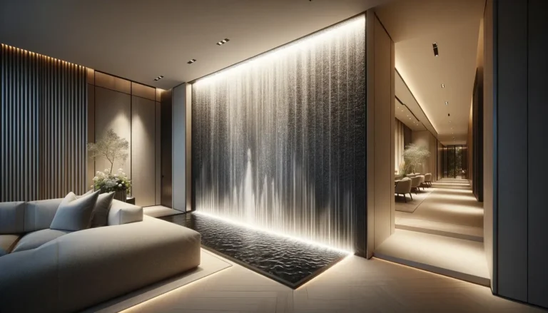 Mur d'Eau Intérieur : Guide Essentiel pour l'Aménagement Moderne 11 Mur d'Eau Intérieur