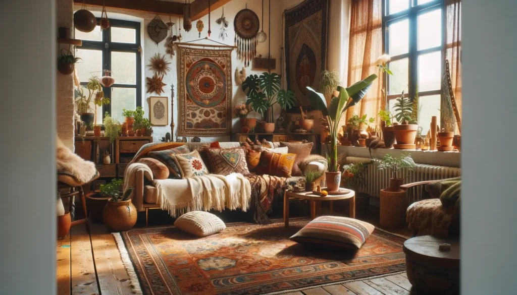 Décor bohème : Guide essentiel pour un intérieur bohème chic 2 Décor bohème