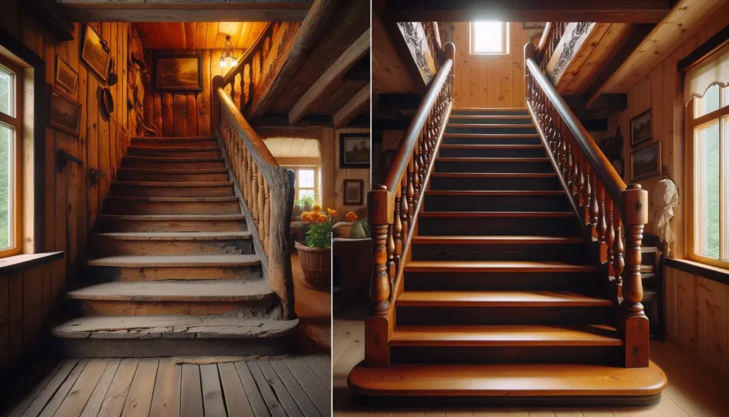 Rénovation Escalier Bois : Guide Pratique pour un Résultat Parfait 3 Rénovation Escalier Bois