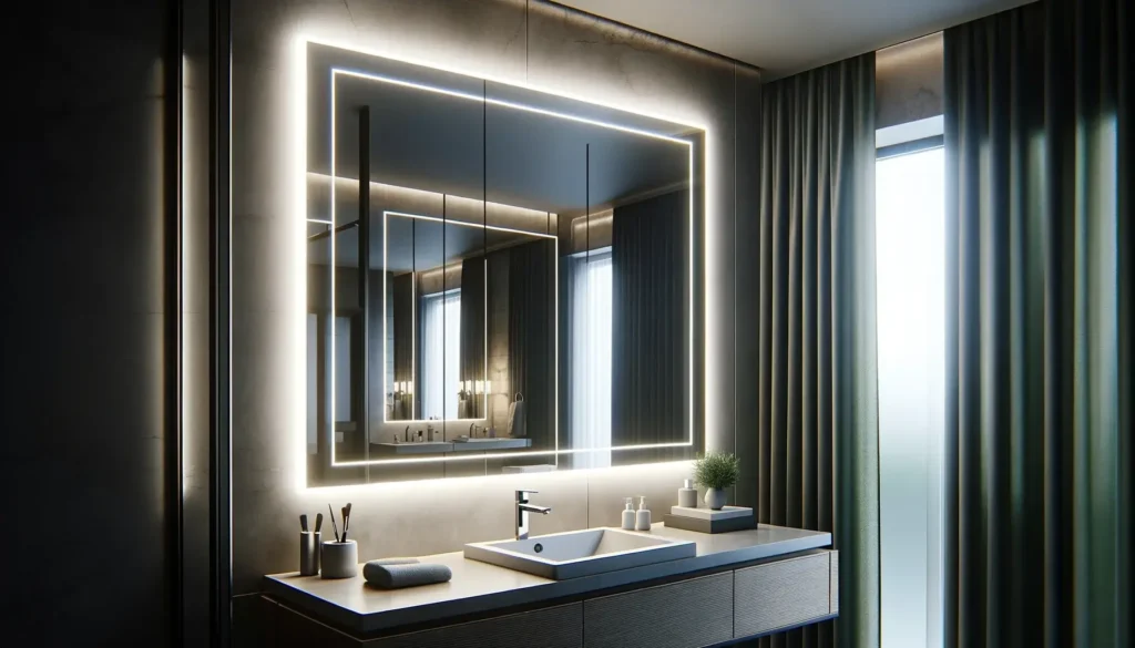 Miroir Salle de Bain : Choix et Conseils pour un Espace Optimisé 3 Miroir Salle de Bain avec Éclairage