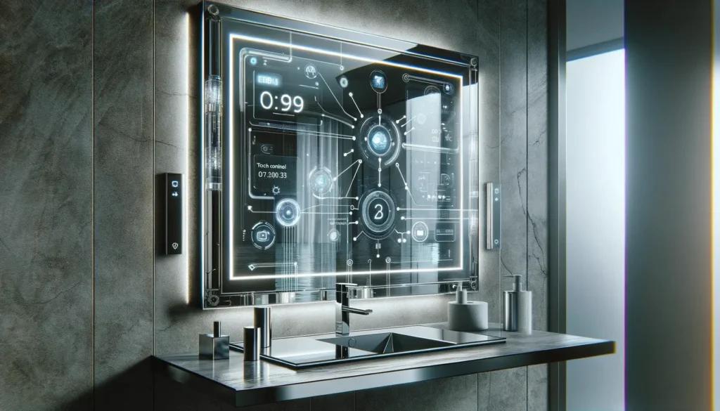Miroir Salle de Bain : Choix et Conseils pour un Espace Optimisé 4 Miroir Salle de Bain avec Technologie