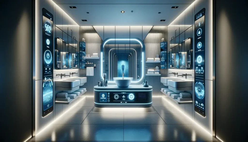 Salle de Bain Futuriste : Intégration de Technologie Avancée pour un Confort Optimal 4 Salle de Bain Futuriste