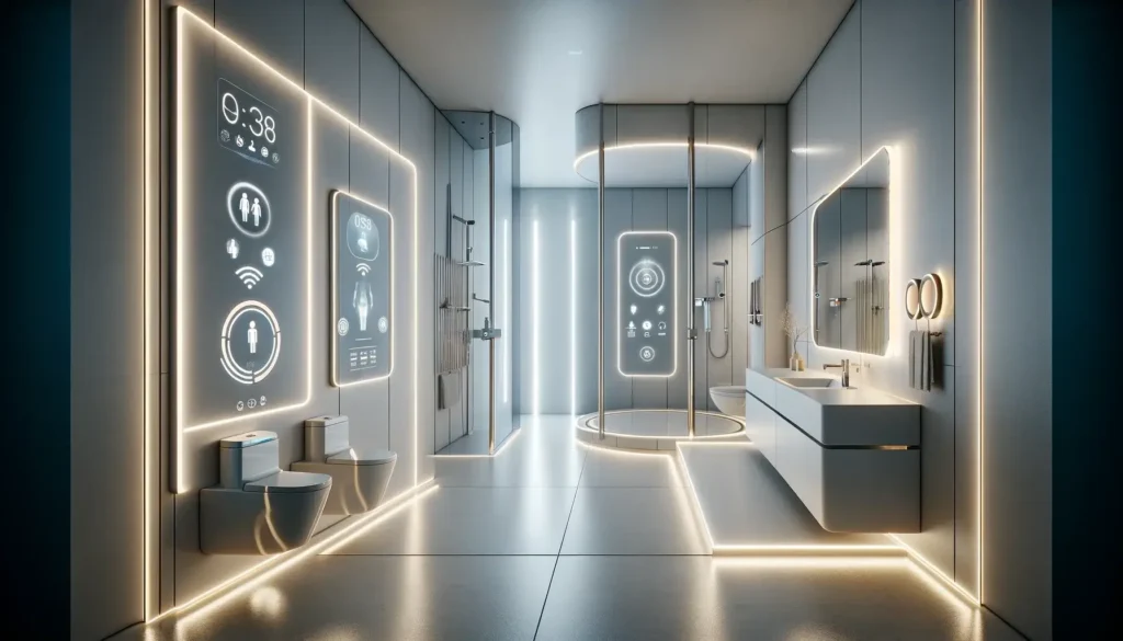 Salle de Bain Futuriste : Intégration de Technologie Avancée pour un Confort Optimal 5 Salle de Bain Futuriste