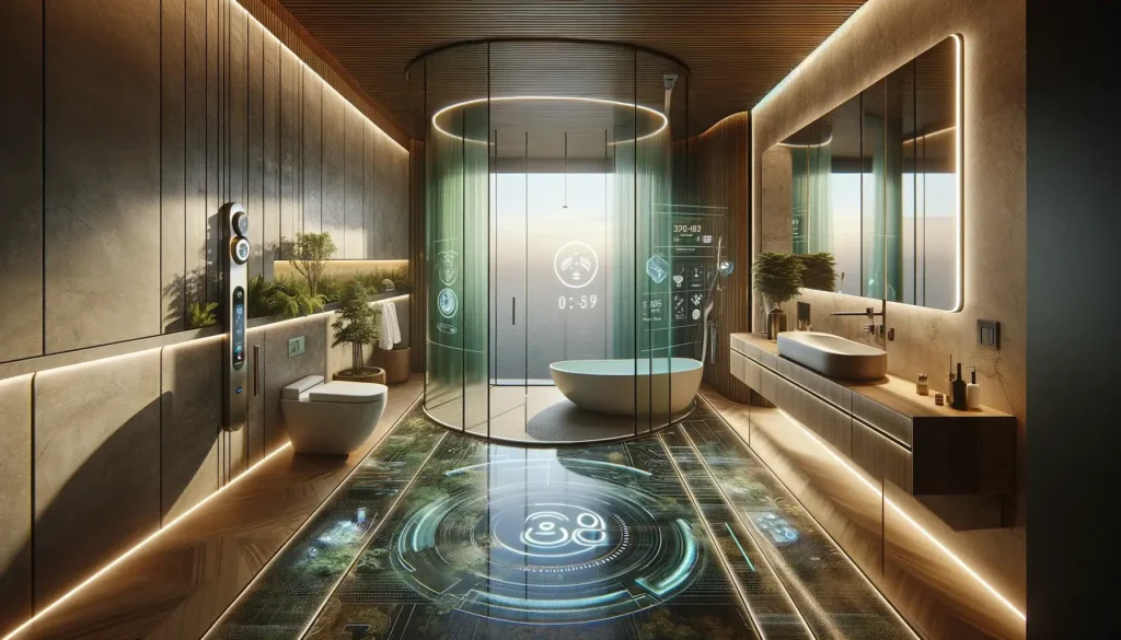 Salle de Bain Futuriste : Intégration de Technologie Avancée pour un Confort Optimal 3 Salle de Bain Futuriste