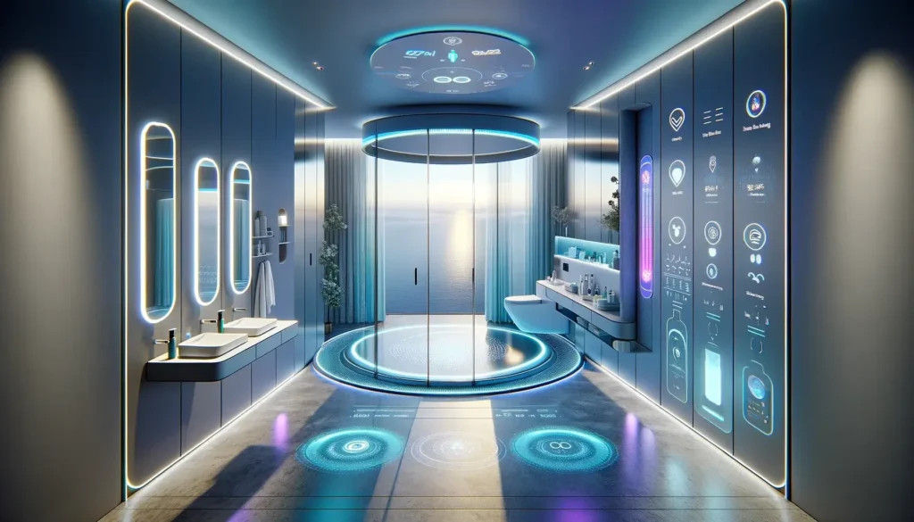 Salle de Bain Futuriste : Intégration de Technologie Avancée pour un Confort Optimal 6 Salle de Bain Futuriste