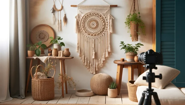 Décoration Macramé Murale : Créer une Ambiance Bohème Chez Vous 16 Décoration Macramé Murale