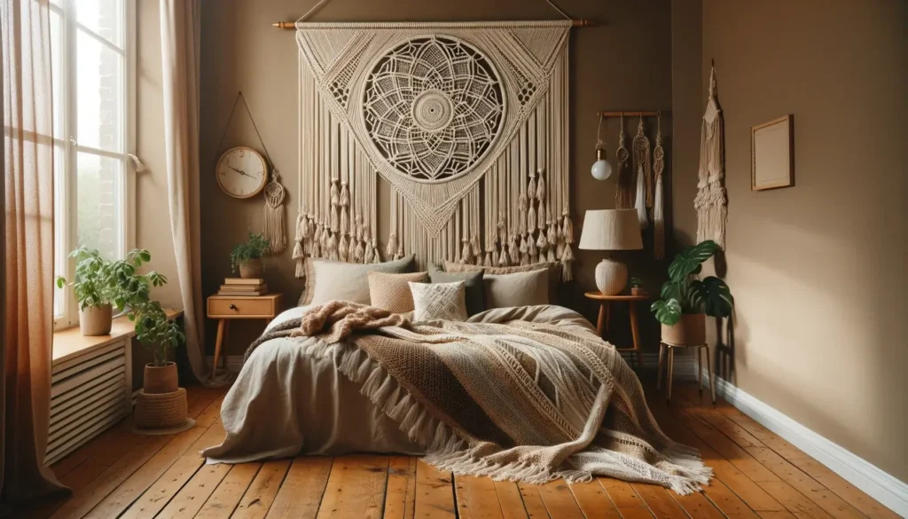 Décoration Macramé Murale : Créer une Ambiance Bohème Chez Vous 3 Décoration Macramé Murale