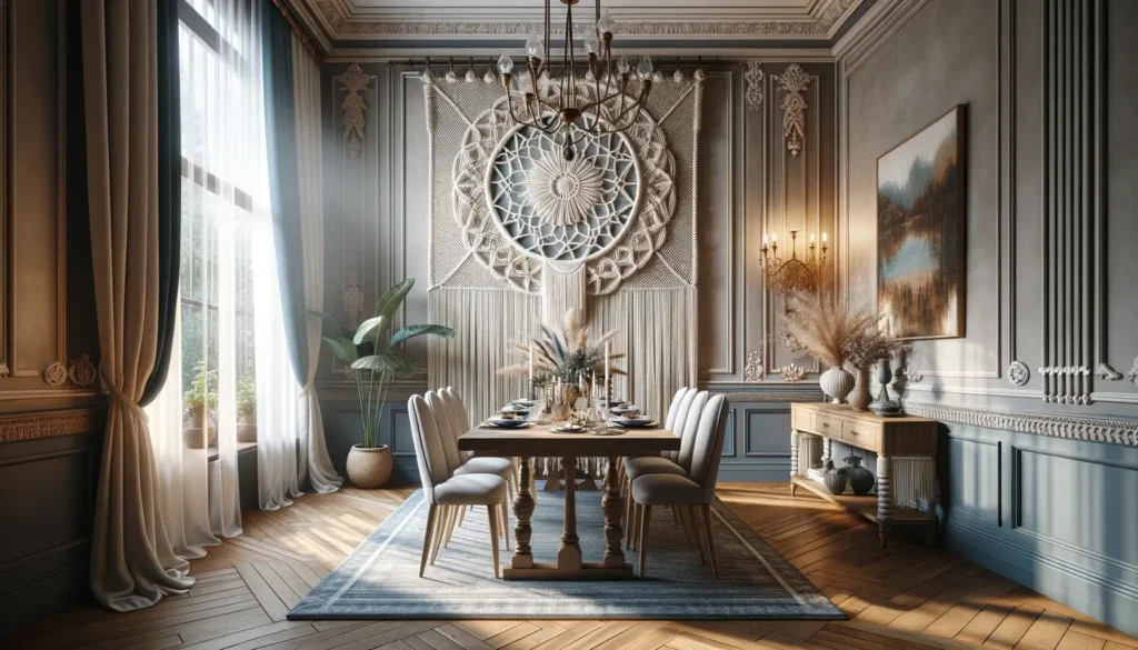 Décoration Macramé Murale : Créer une Ambiance Bohème Chez Vous 6 Décoration Macramé Murale