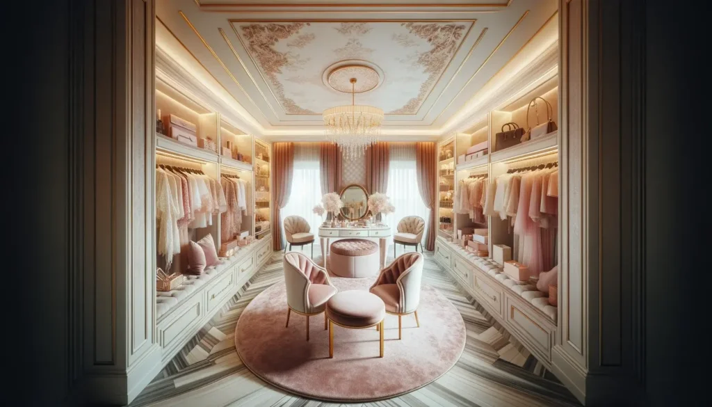 Dressing de Luxe : Aménager un Espace de Rangement Élégant et Chic 7 Dressing de Luxe pour Femme