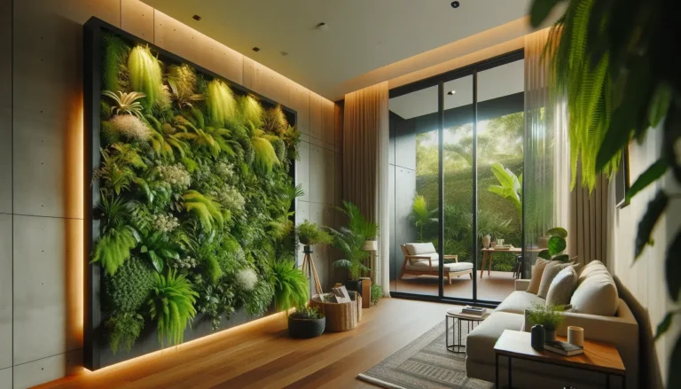 Jardin Vertical Intérieur : Créer un Oasis de Verdure chez Soi 11 Jardin Vertical Intérieur