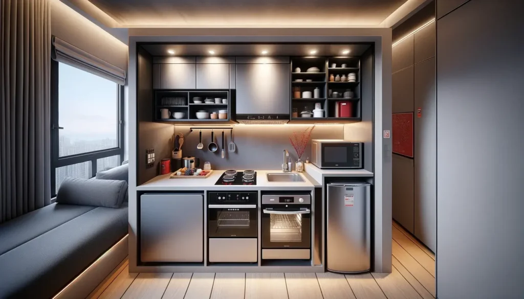 Cuisine Compacte et Fonctionnelle: Astuces pour Petits Espaces 2 Cuisine Compacte