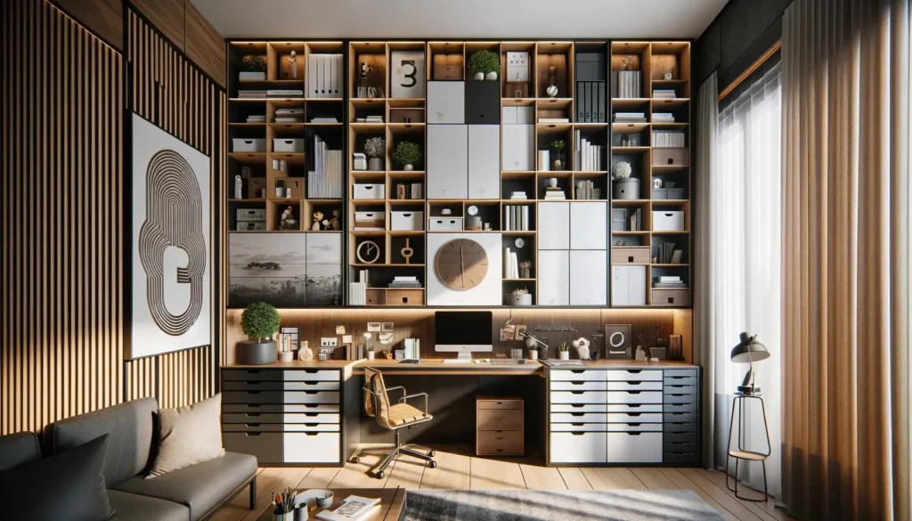 Rangement Mural : Astuces et Idées pour Maximiser l'Espace Verticalement 3 Rangement Mural