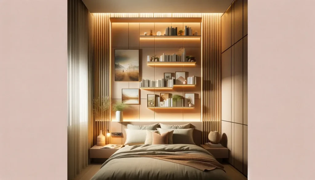 Rangement Mural : Astuces et Idées pour Maximiser l'Espace Verticalement 6 Rangement mural chambre