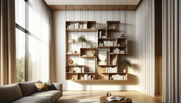 Rangement Mural Suspendu : Solutions Élégantes pour Optimiser l'Espace 4 Rangement Mural Suspendu
