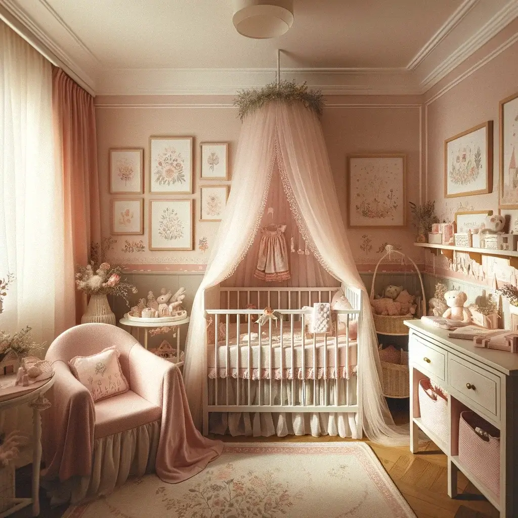 Chambre Bébé : Conseils pour un Aménagement Évolutif avec l'Enfant 9 Chambre Bébé Fille