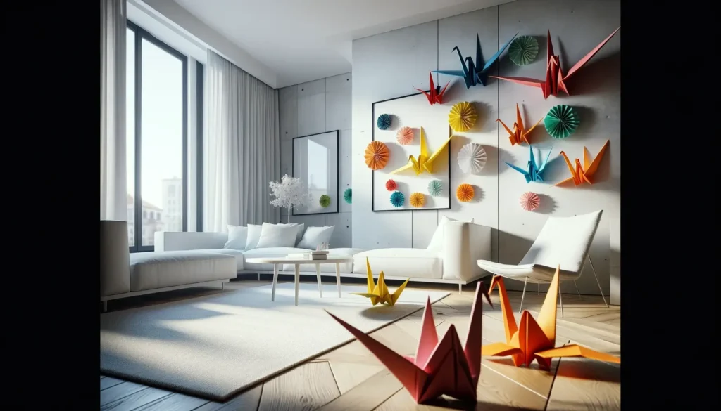 Déco Origami : Techniques et Idées pour Embellir votre Intérieur 3 Déco Origami