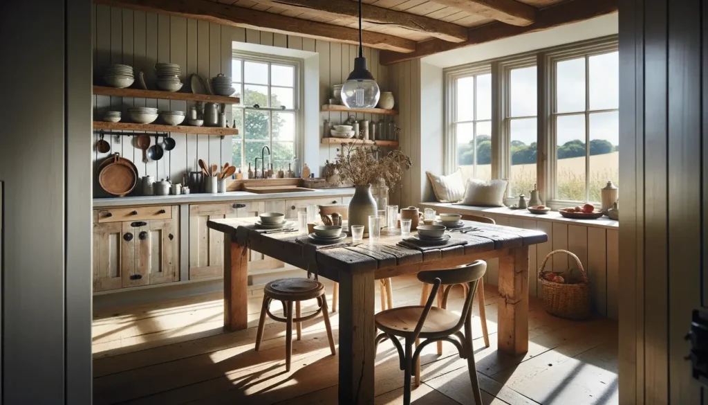 Cuisine Style Campagne Moderne : Allier Rustique et Contemporain 3 Cuisine Style Campagne Moderne