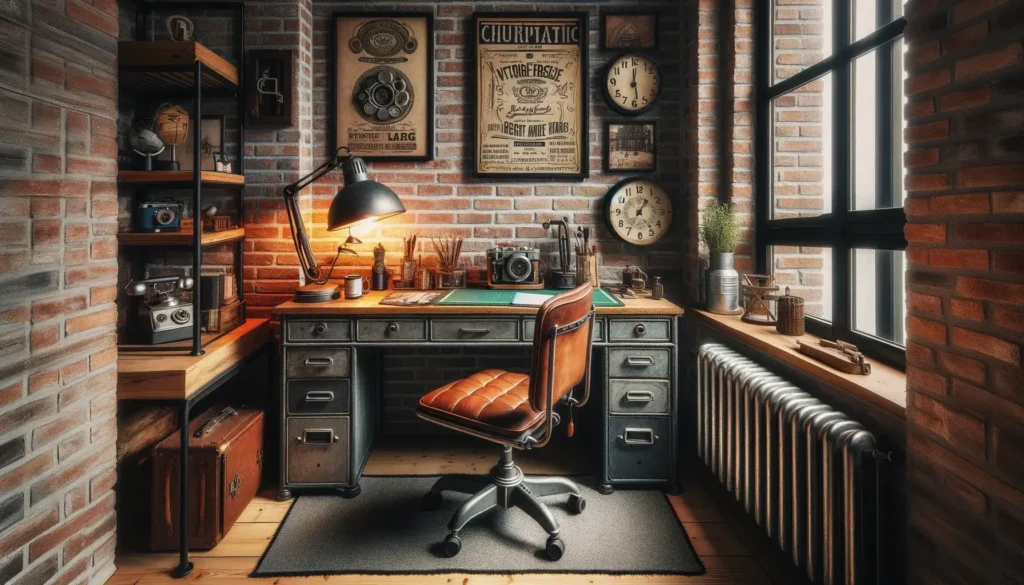 Bureau Style Industriel : Créer un Espace de Travail Inspiré des Lofts 4 Bureau Style Industriel