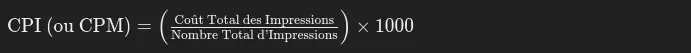 Signification et calcul du Coût par Impression (CPI) 2 Coût par Impression